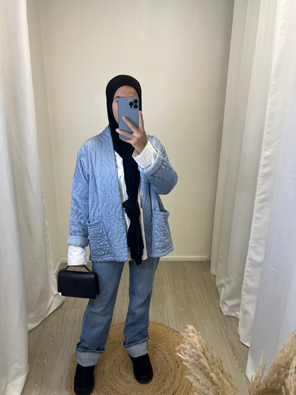 Veste Matelassé - Bleu
