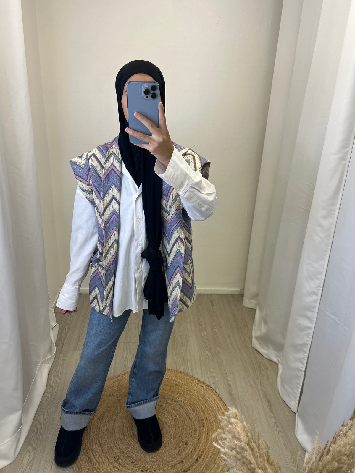 Veste à épaulettes - Violet