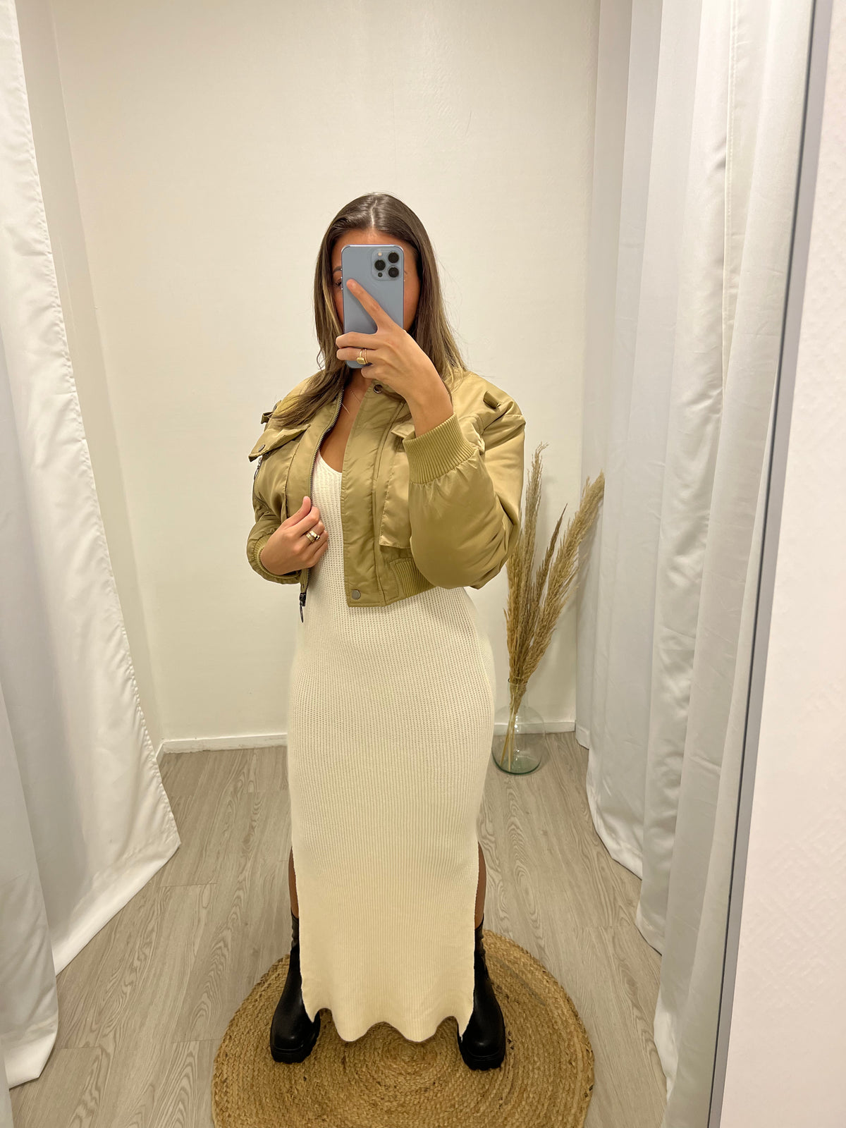 Bombers court - Taupe