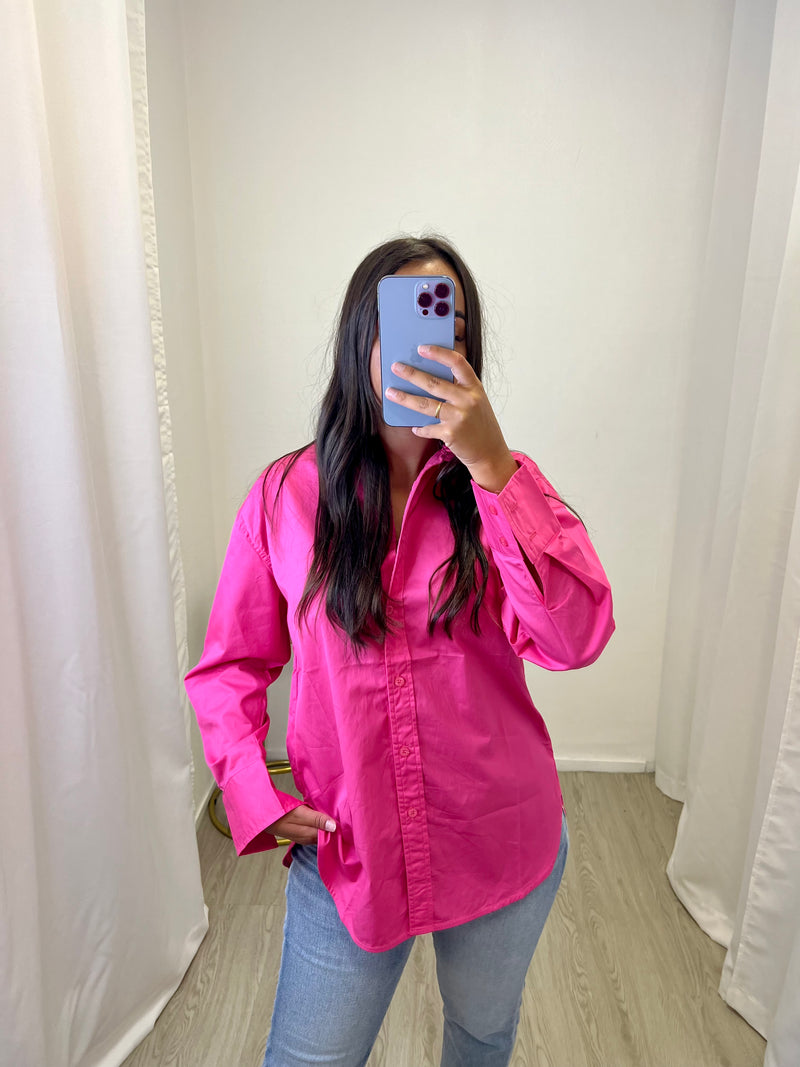 Chemise Popeline - Rose