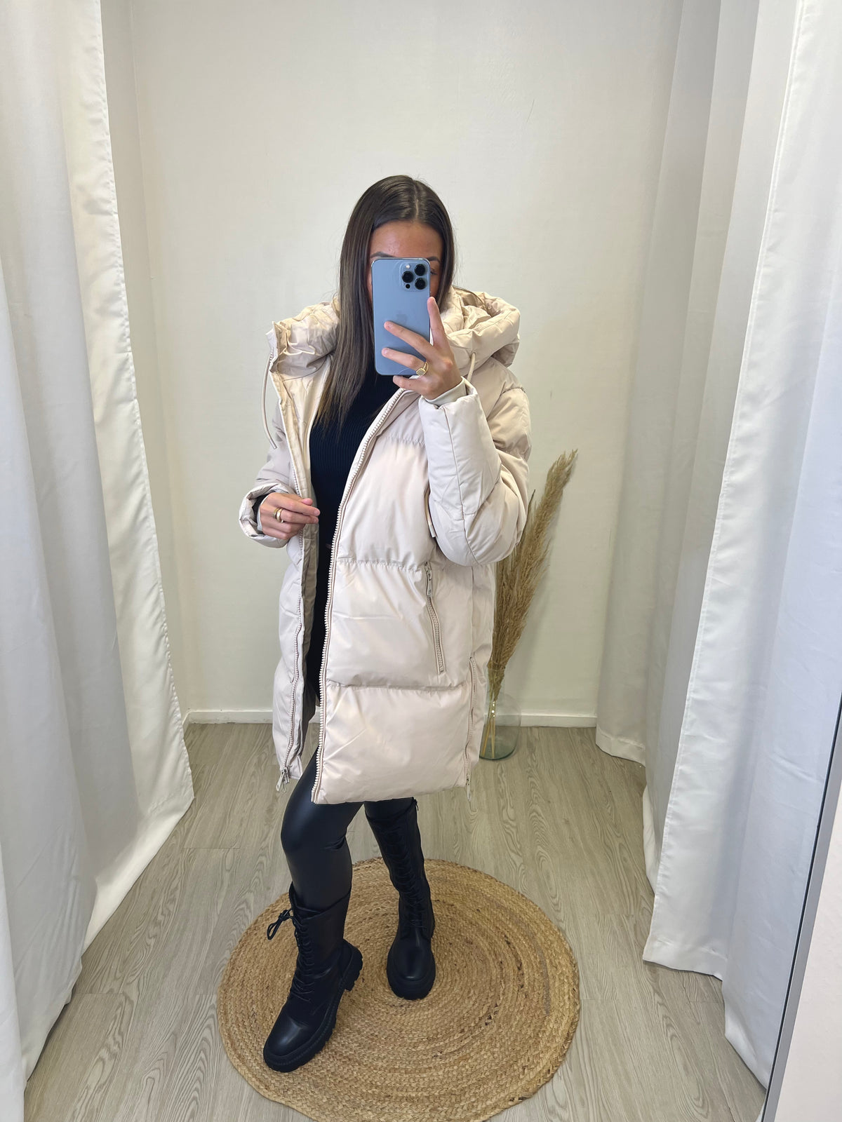 Doudoune Oversize - Beige