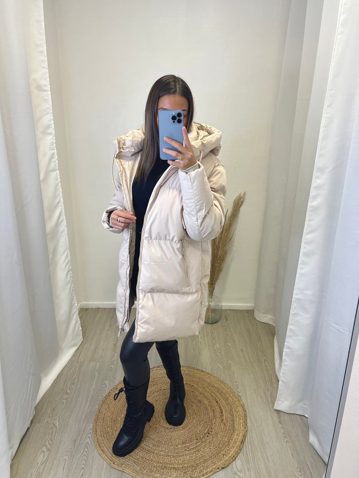 Doudoune Oversize - Beige