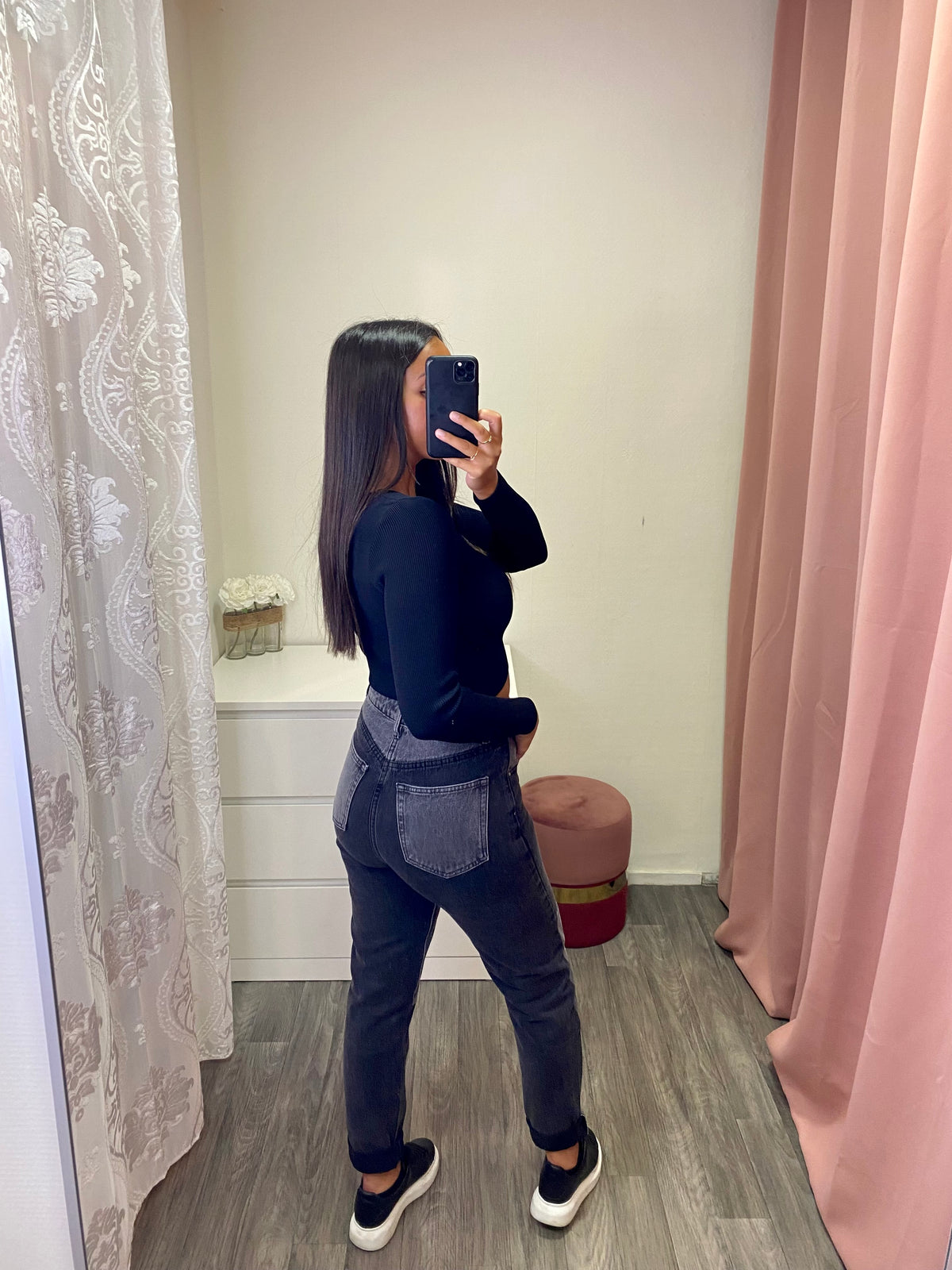 Jeans Mom - Bicolor