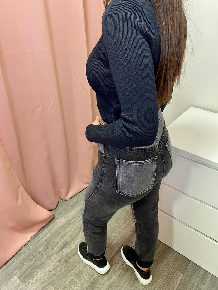 Jeans Mom - Bicolor